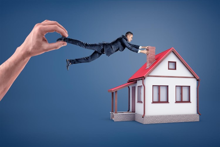 Evitare pericoli di una casa all'asta 